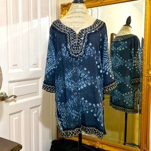 Soft Surroundings cotton India tunic